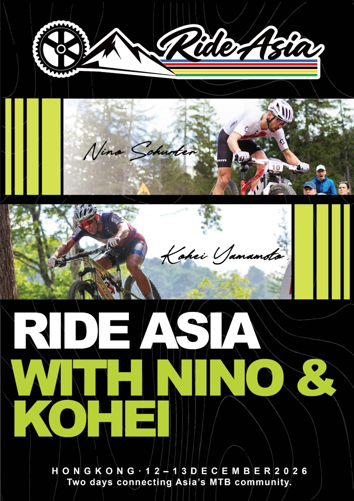 니노 슈터 & 코헤이 야마모토와 함께 달리는 RIDE ASIA, 홍콩에서 개최 예정 이미지 Ride Asia with Nino & Kohei_1